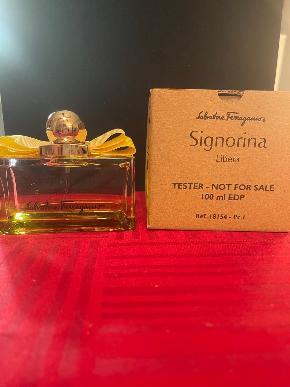Salvatore Ferragamo Signorina Libera (Brown tester box, 3.3 oz 100 ml EDP)